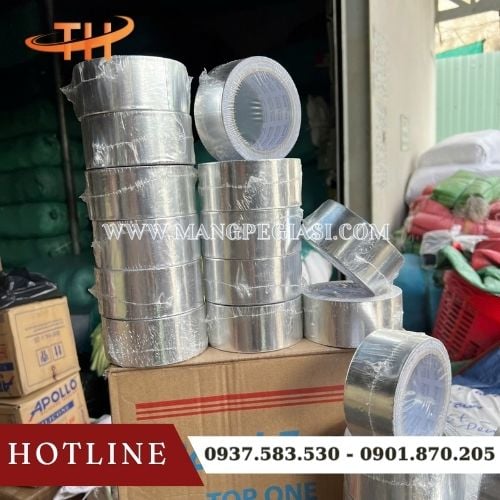 Băng keo nhôm dán gia cố, cách nhiệt tiện lợi Băng keo nhôm dán gia cố, cách nhiệt tiện lợi