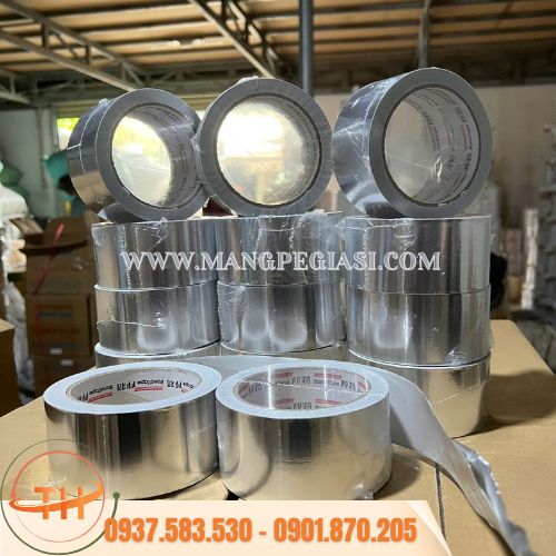 Băng keo nhôm khổ 4F8 Băng keo nhôm khổ 4F8