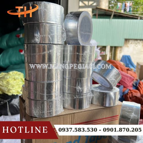 Băng keo nhôm siêu dính, bền dai, chịu nhiệt cao, chống thấm nước Băng keo nhôm siêu dính, bền dai, chịu nhiệt cao, chống thấm nước