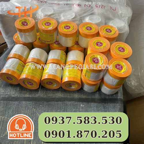 Băng keo nilon che sơn che chắn bụi bẩn Băng keo nilon che sơn che chắn bụi bẩn