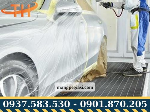 Băng keo nilon che sơn ô tô