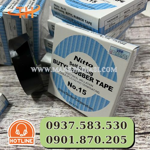 Băng keo Nitto Shinko N15 cách điện vượt trội Băng keo Nitto Shinko N15 cách điện vượt trội