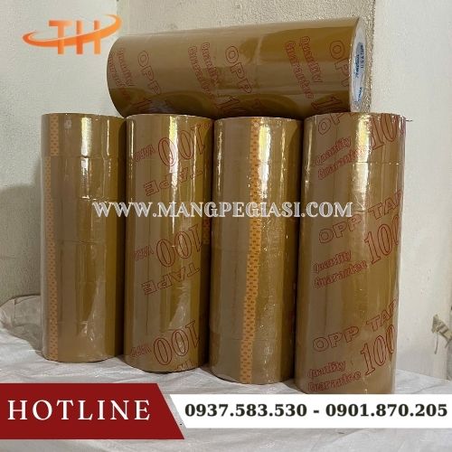 Băng keo OPP đục 4F8 100Y Băng keo OPP đục 4F8 100Y