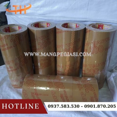 Băng keo OPP đục 4F8 200Y Băng keo OPP đục 4F8 200Y