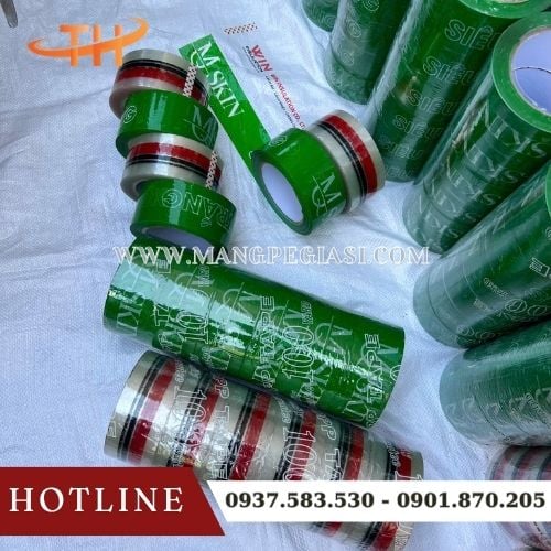 Băng keo OPP in logo theo yêu cầu Băng keo OPP in logo theo yêu cầu