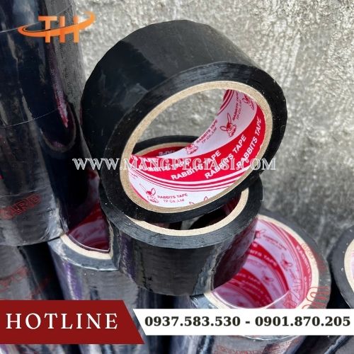 Băng keo OPP màu đen 4F8 Băng keo OPP màu đen 4F8