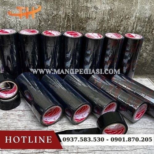 Băng keo OPP màu đen dán thùng đóng gói hàng chắc chắn Băng keo OPP màu đen dán thùng đóng gói hàng chắc chắn