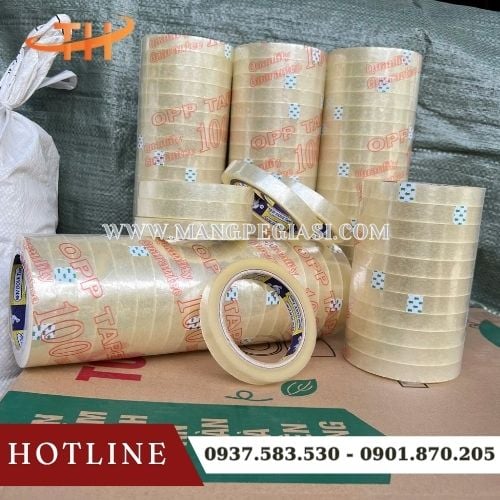 Băng keo OPP trong suốt 1F5 Băng keo OPP trong suốt 1F5