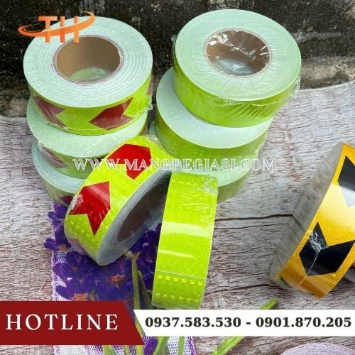 Băng keo phản quang siêu dính chịu lực cao chống oxi hoá Băng keo phản quang siêu dính chịu lực cao chống oxi hoá