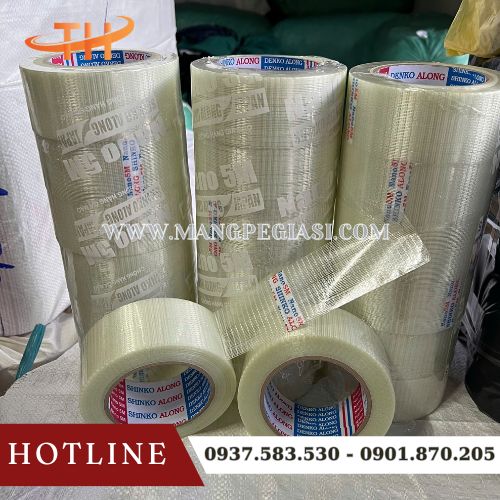 Băng keo sợi thuỷ tinh bền chắc Băng keo sợi thuỷ tinh bền chắc
