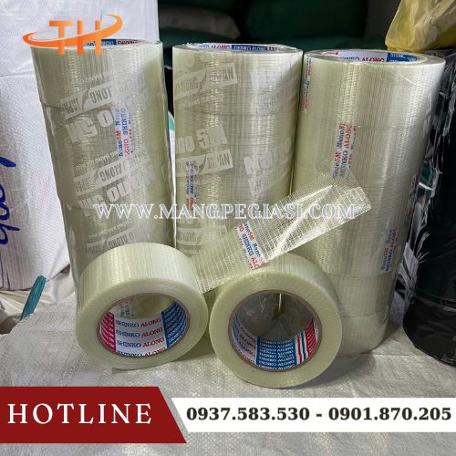 Băng keo sợi thuỷ tinh siêu chịu lực Băng keo sợi thuỷ tinh siêu chịu lực