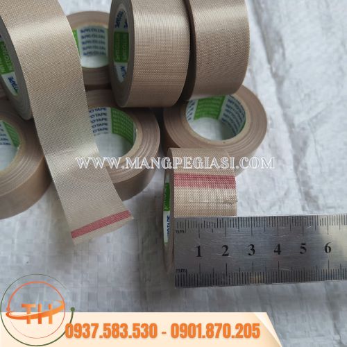 Băng keo Teflon khổ 2,5cm Băng keo Teflon khổ 2,5cm