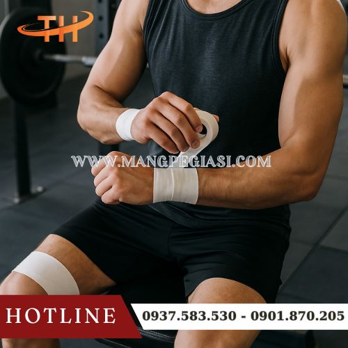 Băng keo thể thao quấn bảo vệ cơ khớp và phục hồi nhanh chóng Băng keo thể thao quấn bảo vệ cơ khớp và phục hồi nhanh chóng