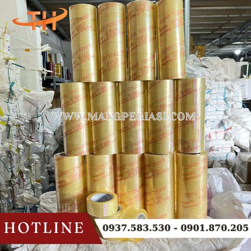 Băng keo trong 100y, 120y, 200y giá sỉ Băng keo trong 100y, 120y, 200y giá sỉ
