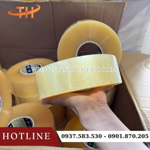 Băng keo trong cuộn lớn đóng gói tiện lợi tiết kiệm Băng keo trong cuộn lớn đóng gói tiện lợi tiết kiệm