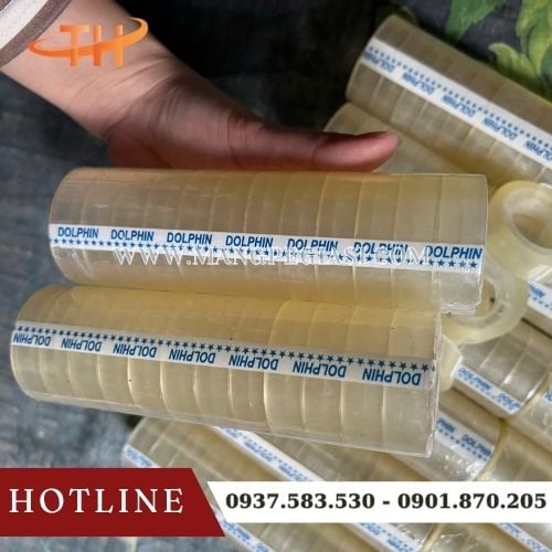 Băng keo trong cuộn nhỏ gọn tiện lợi Băng keo trong cuộn nhỏ gọn tiện lợi