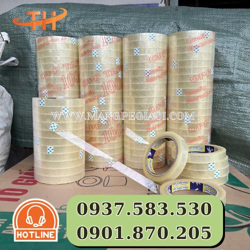 Băng keo trong dán thùng chất lượng Băng keo trong dán thùng chất lượng