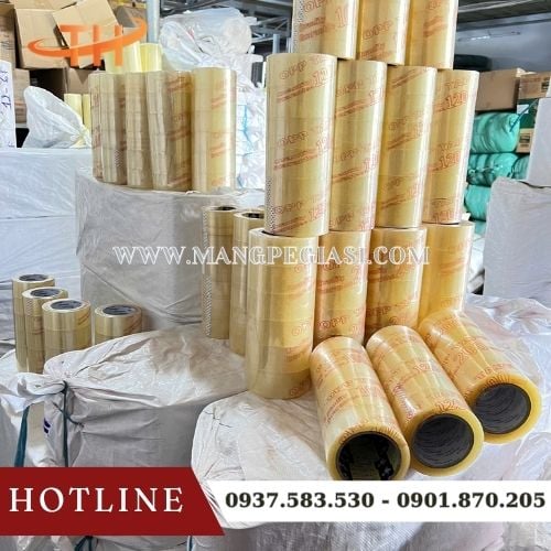 Băng keo trong dán thùng tại kho sỉ Thu Hồng Băng keo trong dán thùng tại kho sỉ Thu Hồng