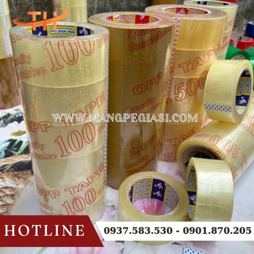 Băng keo trong đục chuyên dùng dán thùng Băng keo trong đục chuyên dùng dán thùng