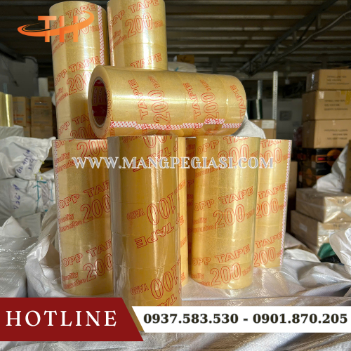 Băng keo trong đục dán thùng giá sỉ Băng keo trong đục dán thùng giá sỉ