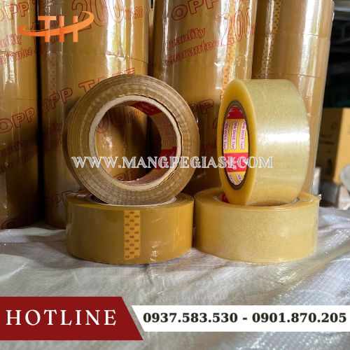 Băng keo trong đục OPP bền dai, bám chắc Băng keo trong đục OPP bền dai, bám chắc