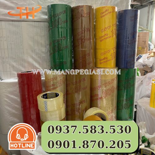 Băng keo trong đục và màu nổi bật Băng keo trong đục và màu nổi bật