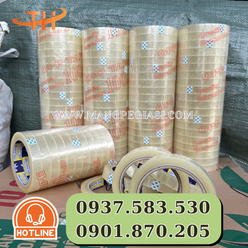 Băng keo trong khổ 1F5 Băng keo trong khổ 1F5