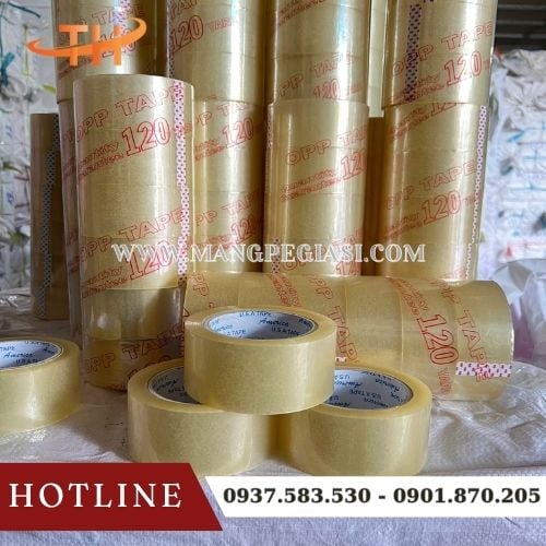 Băng keo trong OPP dán thùng Băng keo trong OPP dán thùng