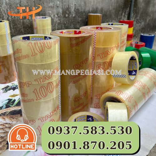 Băng keo trong siêu dính Băng keo trong siêu dính