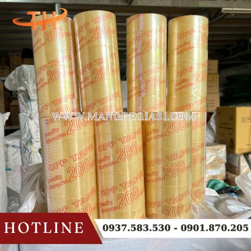 Băng keo trong suốt 4F8 200yard Băng keo trong suốt 4F8 200yard