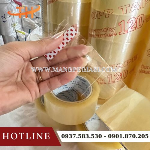 Băng keo trong suốt độ bền cao siêu bám dính Băng keo trong suốt độ bền cao siêu bám dính