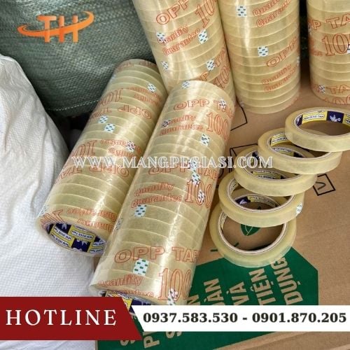 Băng keo trong suốt OPP 1F5 đa năng Băng keo trong suốt OPP 1F5 đa năng