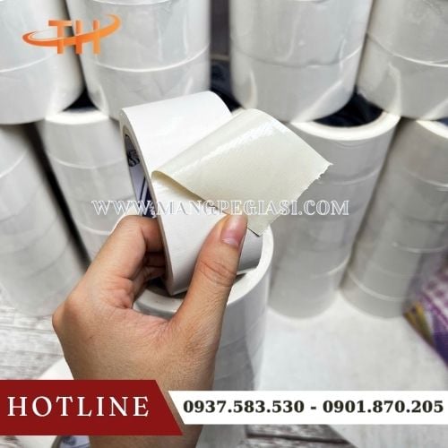 Băng dính vải trắng đẹp mắt, thẩm mỹ cao Băng dính vải trắng đẹp mắt, thẩm mỹ cao
