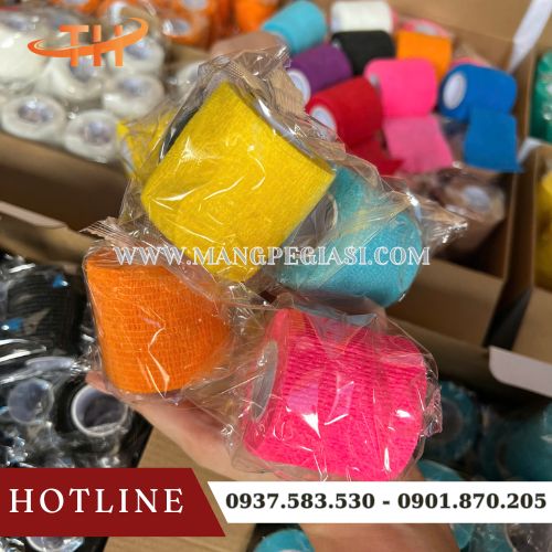 Băng keo vải thể thao co giãn 4 chiều an toàn cho da Băng keo vải thể thao co giãn 4 chiều an toàn cho da