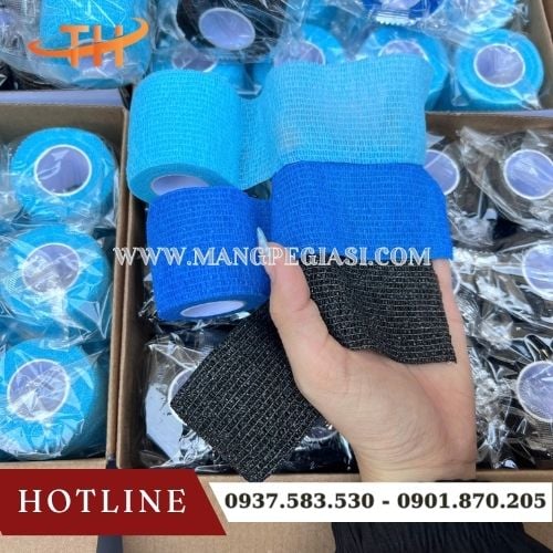 Băng keo thể thao vải không dệt an toàn, co giãn, mềm mại Băng keo thể thao vải không dệt an toàn, co giãn, mềm mại