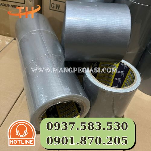 Băng keo vải xám dán vá bao bạt Băng keo vải xám dán vá bao bạt