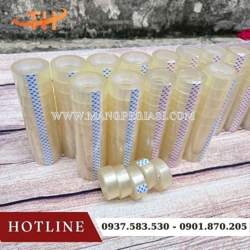 Băng keo văn phòng phẩm cuộn nhỏ tiện lợi Băng keo văn phòng phẩm cuộn nhỏ tiện lợi