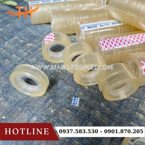 Băng keo văn phòng phẩm OPP bền đẹp Băng keo văn phòng phẩm OPP bền đẹp
