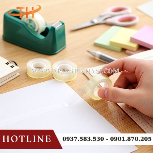 Băng keo văn phòng phẩm tiện lợi đa năng Băng keo văn phòng phẩm tiện lợi đa năng