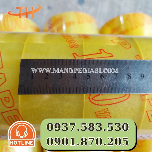 Băng keo vàng chanh 4F8 Băng keo vàng chanh 4F8