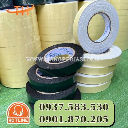 Băng keo xốp 2 mặt có độ bền cao Băng keo xốp 2 mặt có độ bền cao