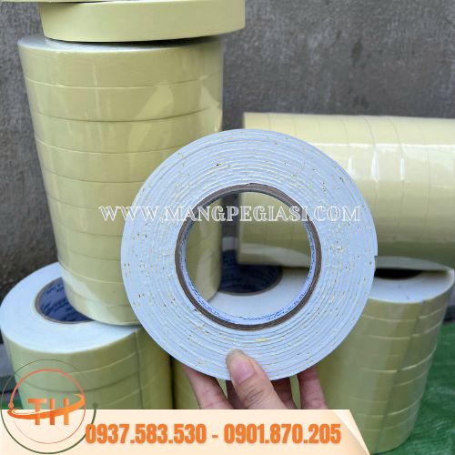 Băng keo xốp 2 mặt làm trang trí thủ công Băng keo xốp 2 mặt làm trang trí thủ công