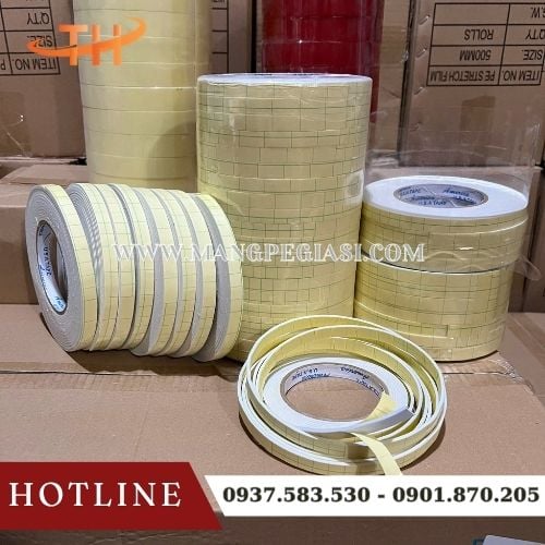 Băng keo xốp 2 mặt siêu dính siêu bền Băng keo xốp 2 mặt siêu dính siêu bền