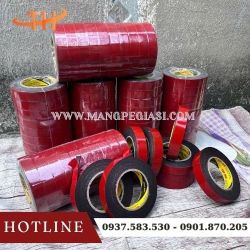 Băng keo xốp đen 2 mặt bền đẹp giá sỉ Băng keo xốp đen 2 mặt bền đẹp giá sỉ