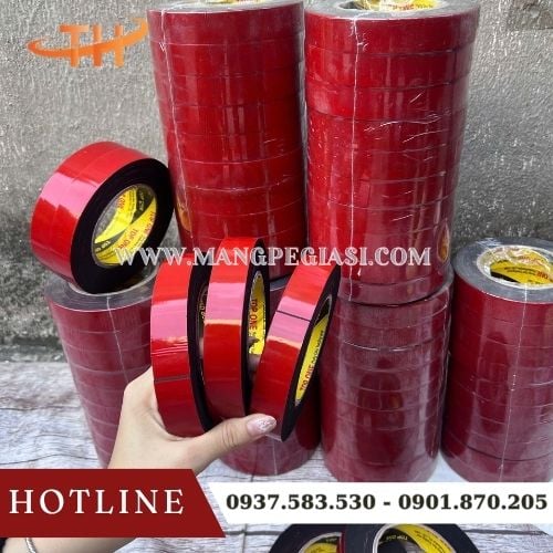 Băng dính xốp đen 2 mặt đa năng Băng dính xốp đen 2 mặt đa năng