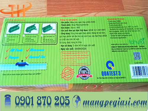 Nên mua màng bọc nguyên hộp có xuất xứ, thành phần