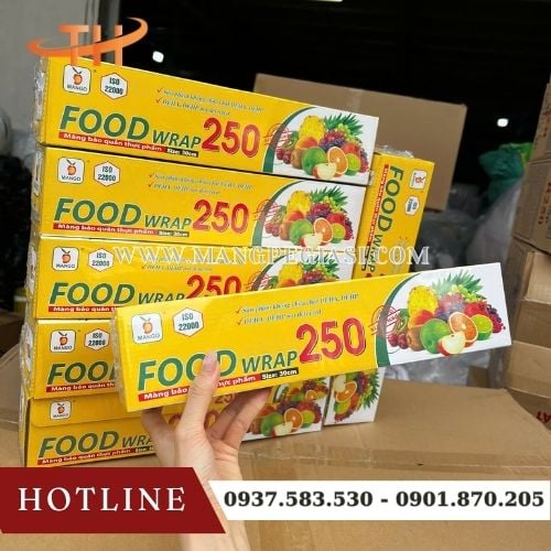 Cuộn bọc thực phẩm Food Wrap 250 size 30cm đa năng Cuộn bọc thực phẩm Food Wrap 250 size 30cm đa năng