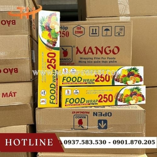 Food Wrap 250 bền dai, ôm sát, an toàn cho sức khoẻ Food Wrap 250 bền dai, ôm sát, an toàn cho sức khoẻ