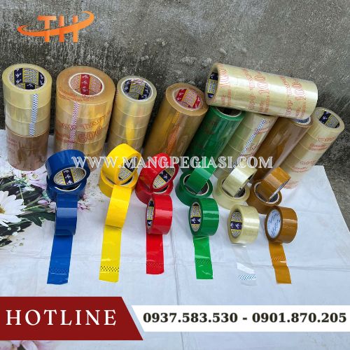 Các loại băng keo dán thùng đang được Thu Hồng phân phối Các loại băng keo dán thùng đang được Thu Hồng phân phối