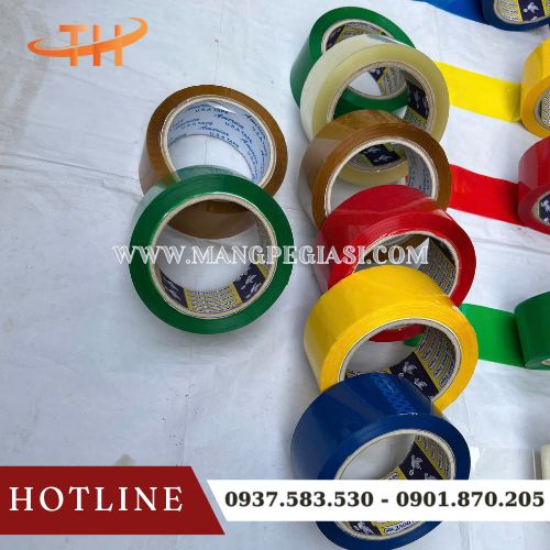 Các loại băng keo dán thùng phổ biến Các loại băng keo dán thùng phổ biến